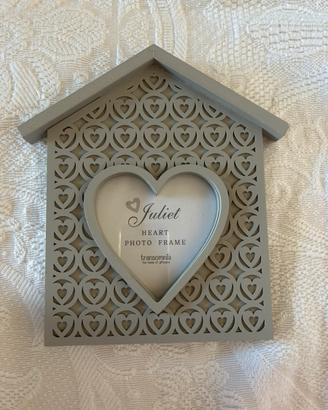 Portafoto a forma di casa Transomnia "Juliet"