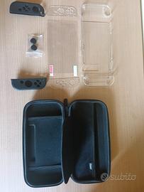 Custodia protettiva Nintendo Switch con accessori