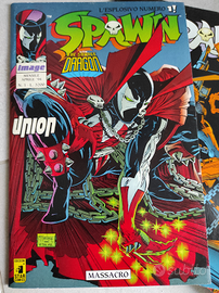 Spawn &Savage Dragon collezione completa ed. 1994