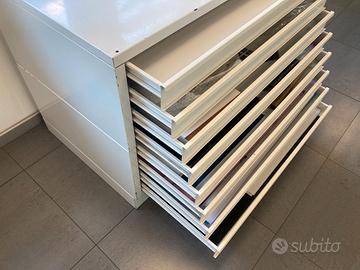 Cassettiera metallo portadisegni ufficio studio