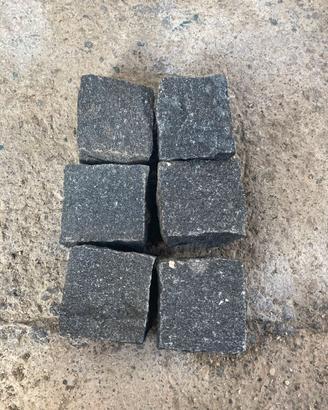 Cubetti granito porfido 10*10