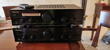 Pioneer amplificatore A307R 2 pezzi + telecomando