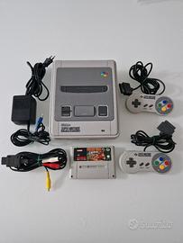Console Super Nintendo SNES Versione Pal 1chip  