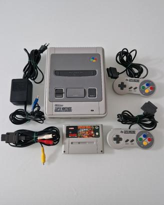 Console Super Nintendo SNES Versione Pal 1chip  