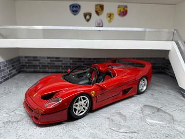 Ferrari f50 1/18 buragi