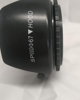Paraluce universale 67 mm a vite petalo  tulipano