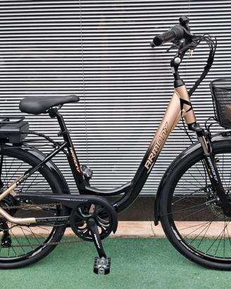 BICI ELETTRICHE NUOVE, BATTERIA AL PORTAPACCO