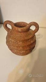 Vaso terracotta rossa Nord Africa