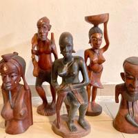 Sculture tribali in legno