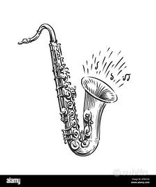 basi e spartiti per sax alto e tenore 