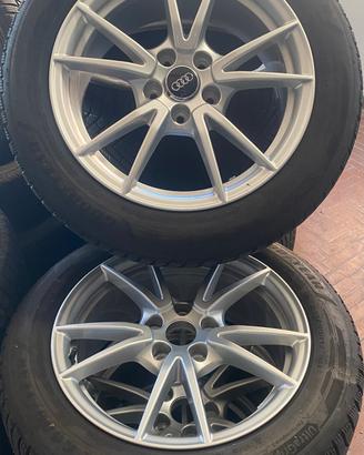 Kit cerchi+Gomme invernali originali per NUOVA AUD