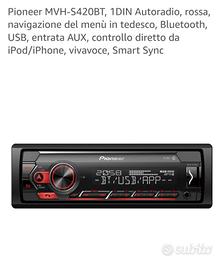 Autoradio Pioneer MVH-S420BT 1 DIN