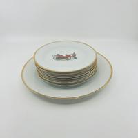 Servizio vintage da dolce Porzellan Fabrik Bavaria