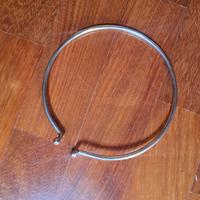 Anello porta chiavi grande in acciaio