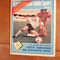 GAZZETTA SPORT ILLUSTRATA 27 del 1980. Europei