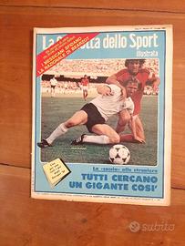 GAZZETTA SPORT ILLUSTRATA 27 del 1980. Europei