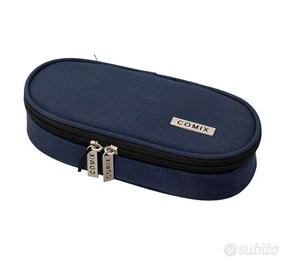 Astuccio Comix Ovale Organizzato blu