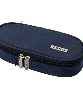 Astuccio Comix Ovale Organizzato blu