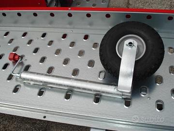 Ruotino telescopic plus AlKo con ruota pneumatica