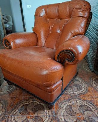 Poltrone in pelle