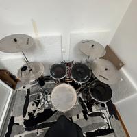 Batteria Tamburo T5 con pelli mesh + piatti silent