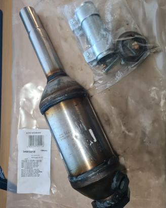  CATALIZZATORE + KIT DI MONTAGGIO PER VW GOLF 3 II