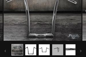 Ape Hanger 14" Dominator 