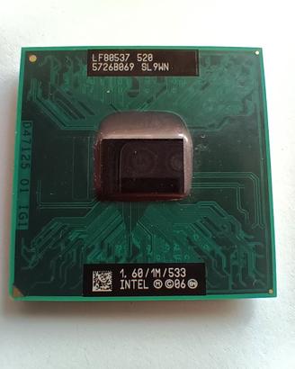 Processore Intel Celeron M 520 (SL9WN) 1.60 GHz