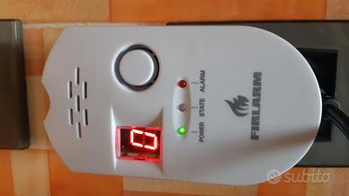 Rilevatore fughe di gas fossili naturali