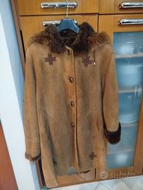 Cappotto Montone Shearling Vintage Donna