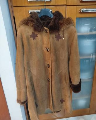 Cappotto Montone Shearling Vintage Donna