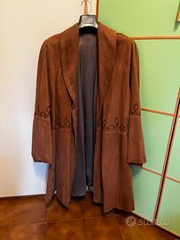 Cappotto di vera pelle di renna da donna