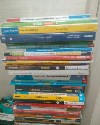 libri usati 1/2/3/anno scuola media 