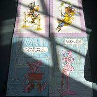 Quadernoni Miss Petticot e Pantera rosa lotto