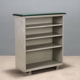 Piccola Libreria in Metallo Anni 60 - 1960 - 1969