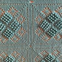 Coperta artigianale lettino bambino