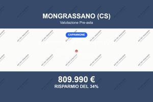Immobile in asta di 3945 m² a Mongrassano