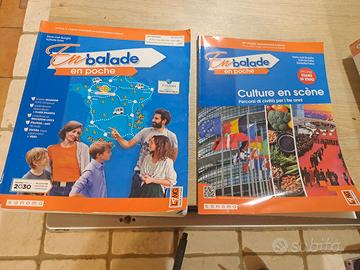 libro scolastico scuola media francese