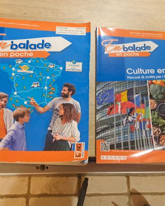 libro scolastico scuola media francese