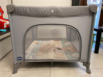 Box Chicco Fawn pari al nuovo con maniglie