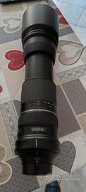 teleobbiettivo 150-600 tamron