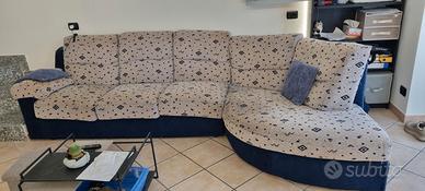 Divano letto 3 posti + penisola 