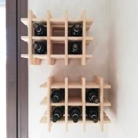 Portabottiglie Vino Modulare per 18 bottiglie in l