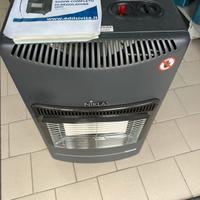 Stufa a gas compresa di bombola piena