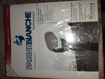 vintage pagine bianche 