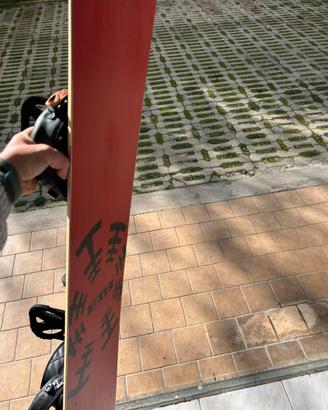 Tavola snowboard Burton misura 156 attacco Burton