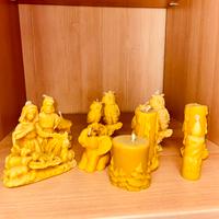 Set Candele in cera d’ape