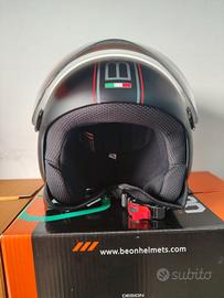 Casco Jet BEON nero 