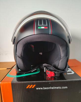 Casco Jet BEON nero 