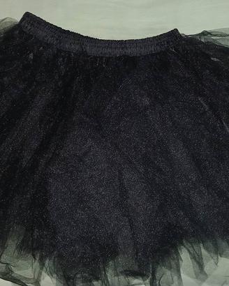GONNA IN TULLE DONNA NERA